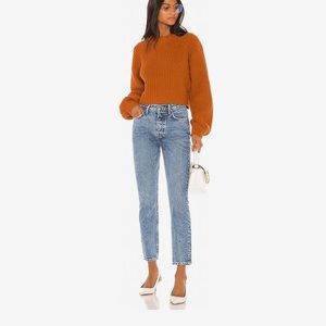 GRLFRND The Karolina Straight Jeans All I Want Wash 25